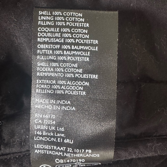 Free People Checkered Bomber Jacket in Black and White - Picture 5 of 5